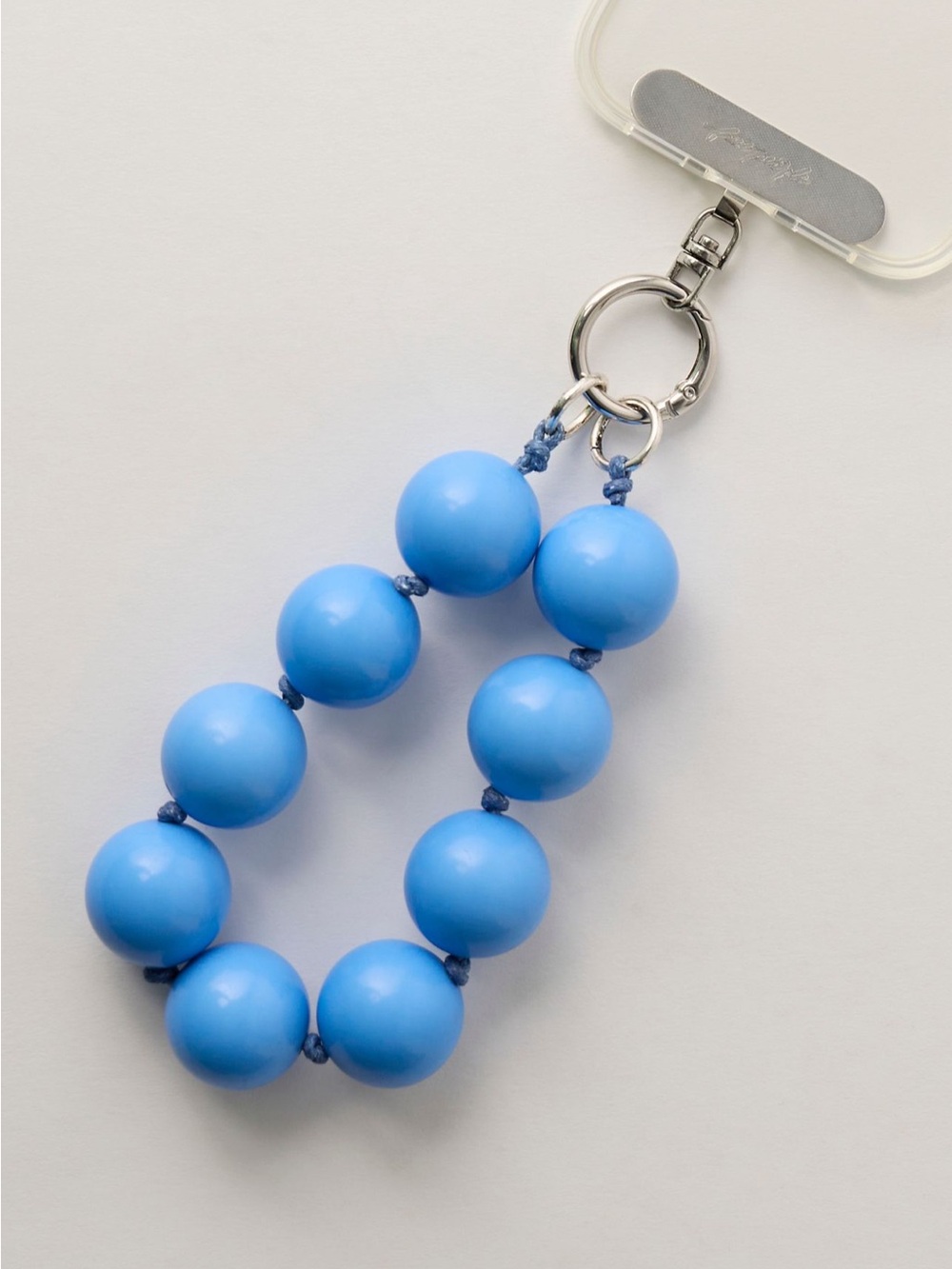 NWT Free People Bauble Phone Wristlet in Blue